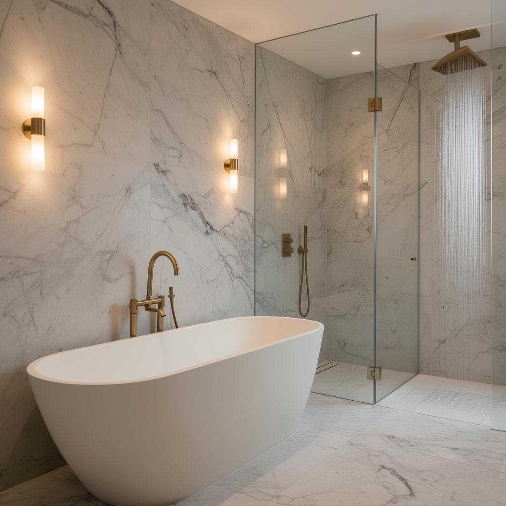 Hampstead Bathroom after completion by SIB Construction